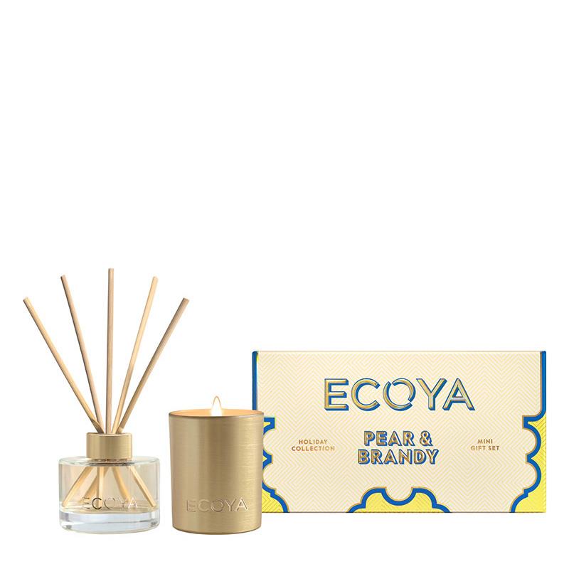 ECOYA Pear & Brandy Mini Gift Set